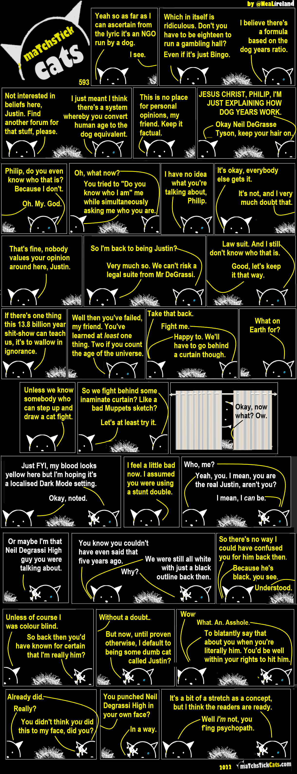 Neil Degrassi High- Matchstick Cats the Webcomic no. 593
